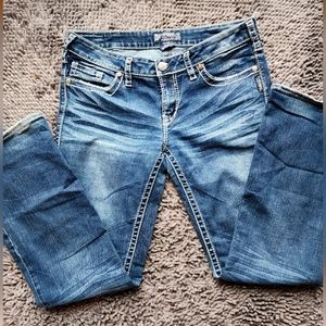 Silver Aiko Bootcut Jeans